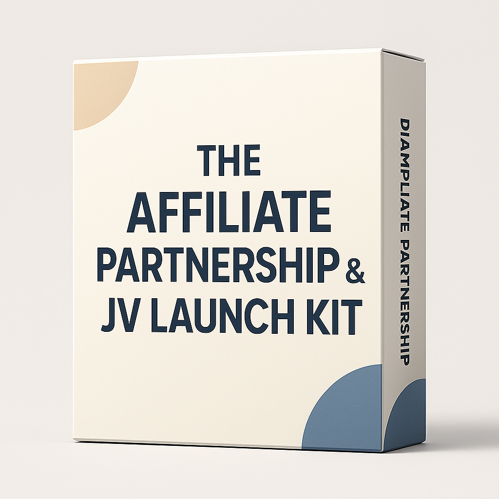 Affiliate Partnership JV Launch Kit